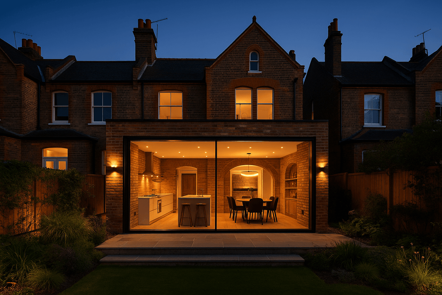 Victorian terrace rear extension project