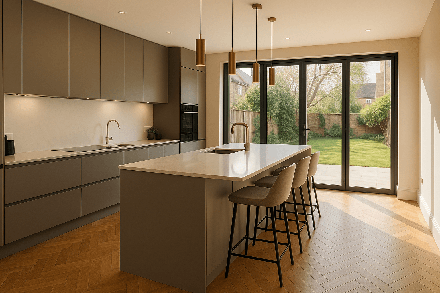 Modern kitchen renovation