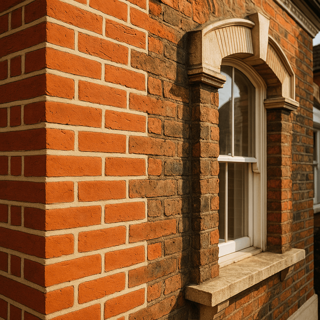 Brickwork repointing and restoration